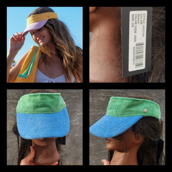 JOCELYNThe Majorca Color Block French Terry‎ Visor main image 4